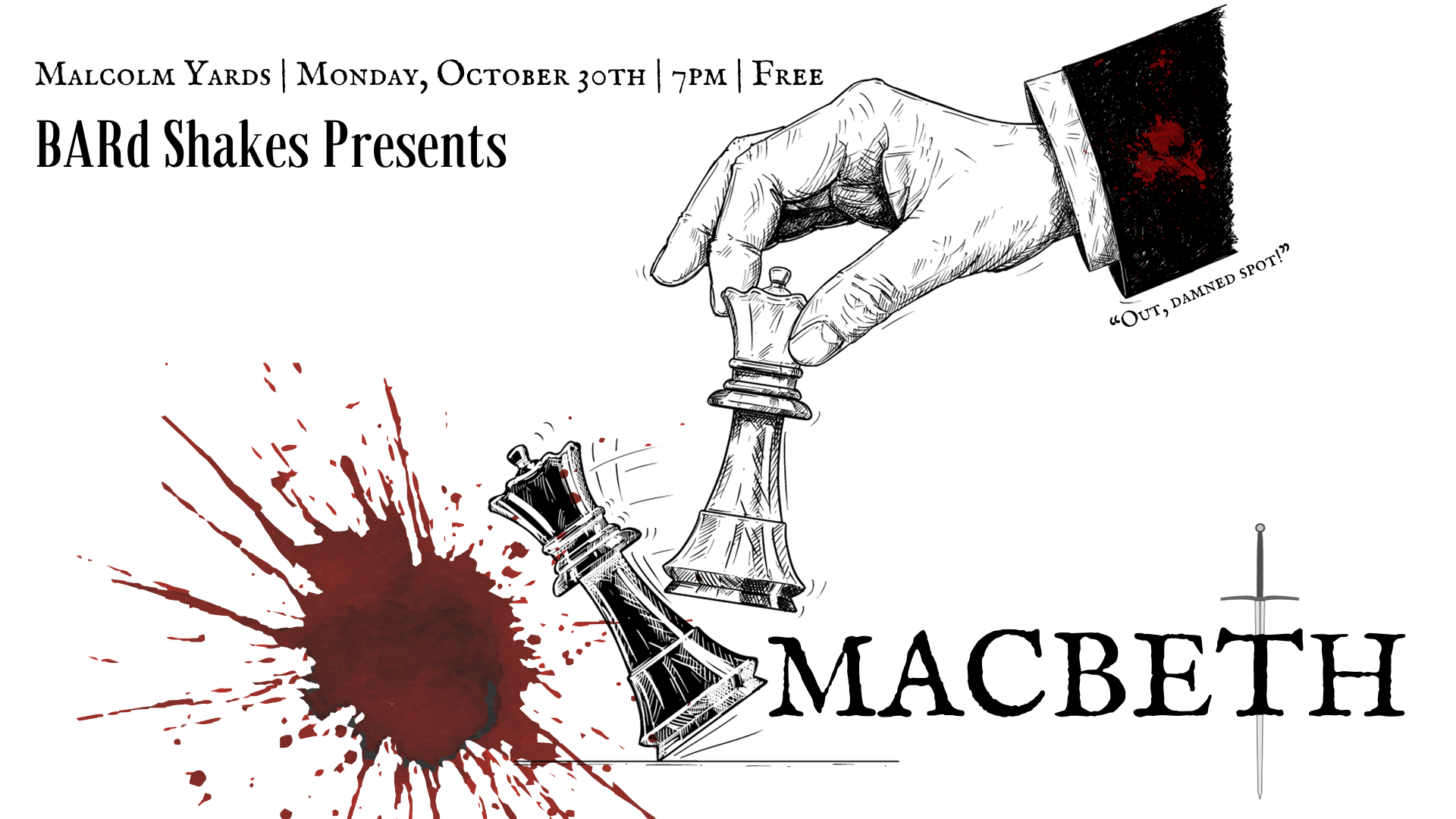 BARd Shakes: Macbeth - The Market at Malcolm Yards